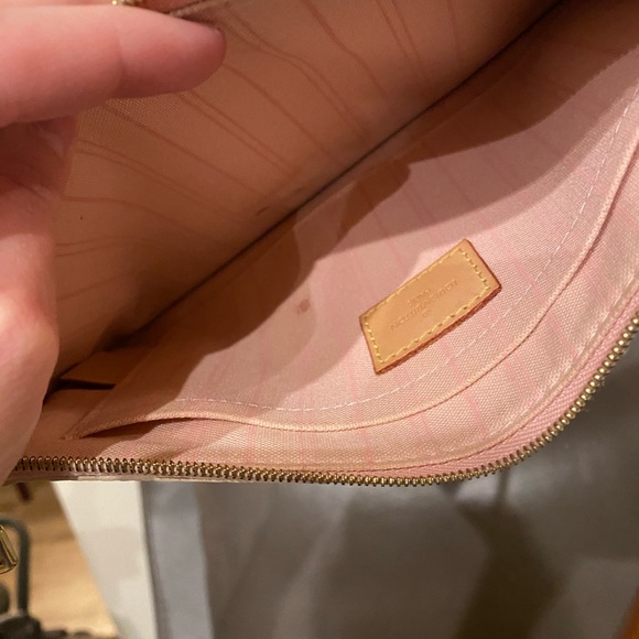 ❌SOLD❌Louis Vuitton Neverfull GM azur with pouch - Picture 13 of 16